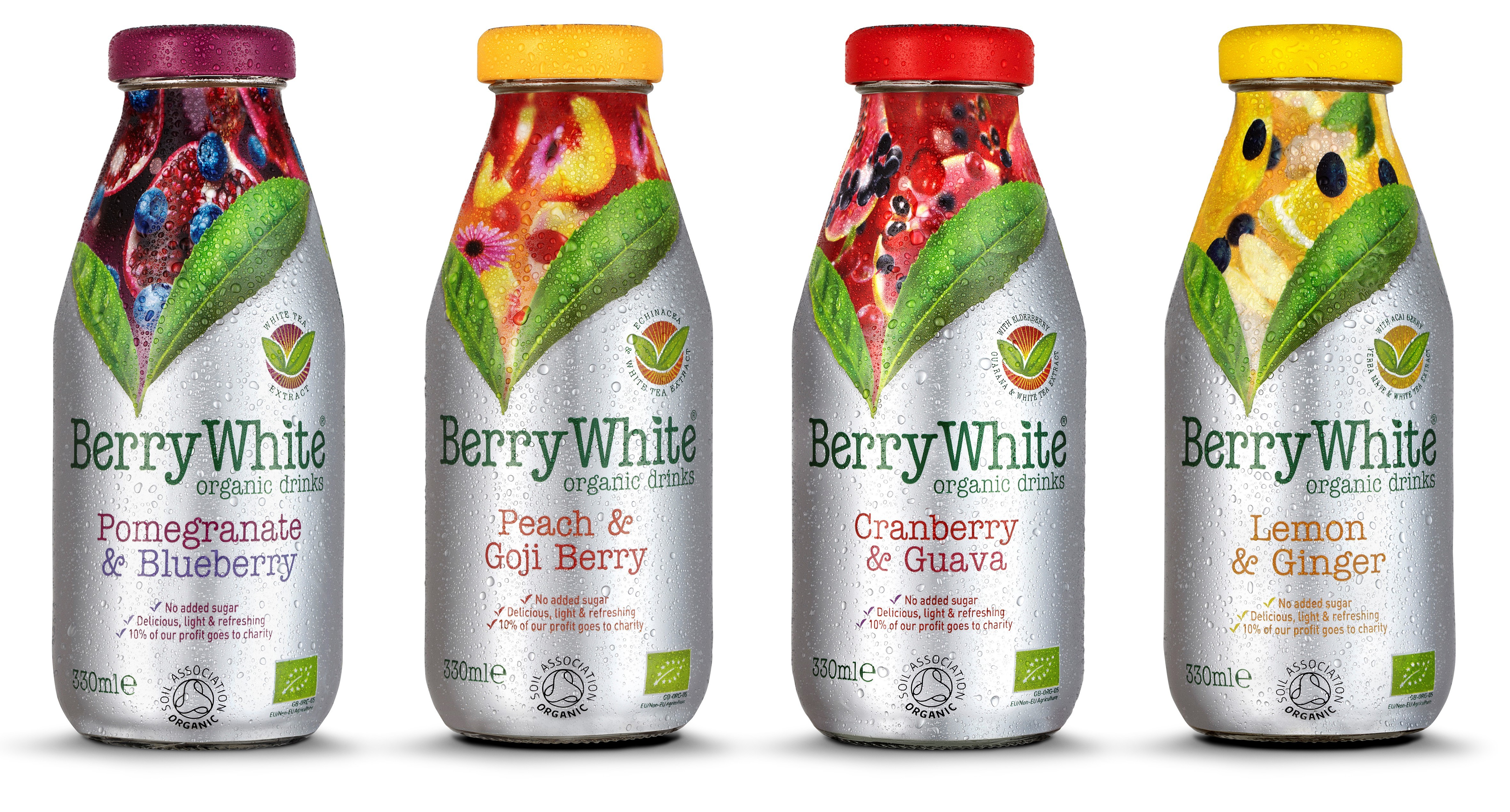 BerryWhite range of drinks