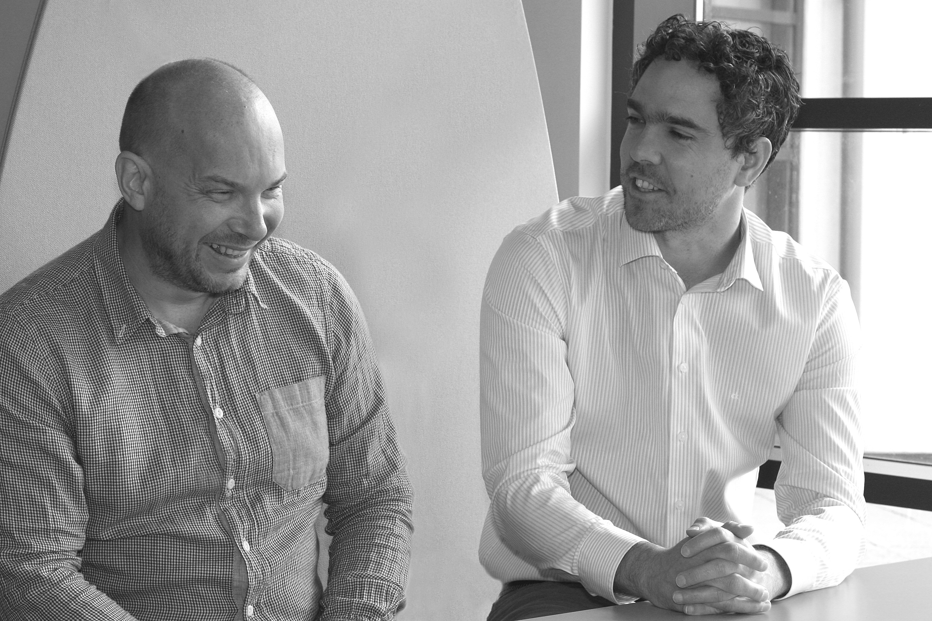 Crowdcube founders Luke Lang and Darren Westlake