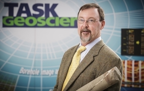Task Geoscience founder and CEO Lawrence Bourke