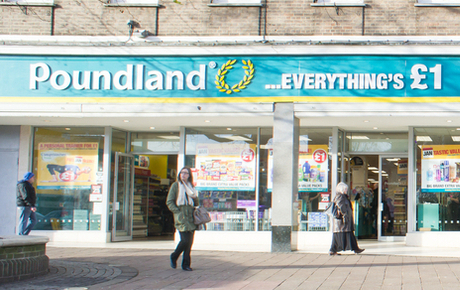 Poundland discount retailer