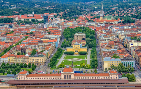 Central Zagreb, Croatia