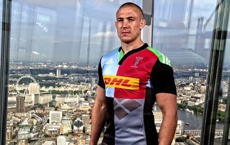 England and Harlequins player Mike Brown