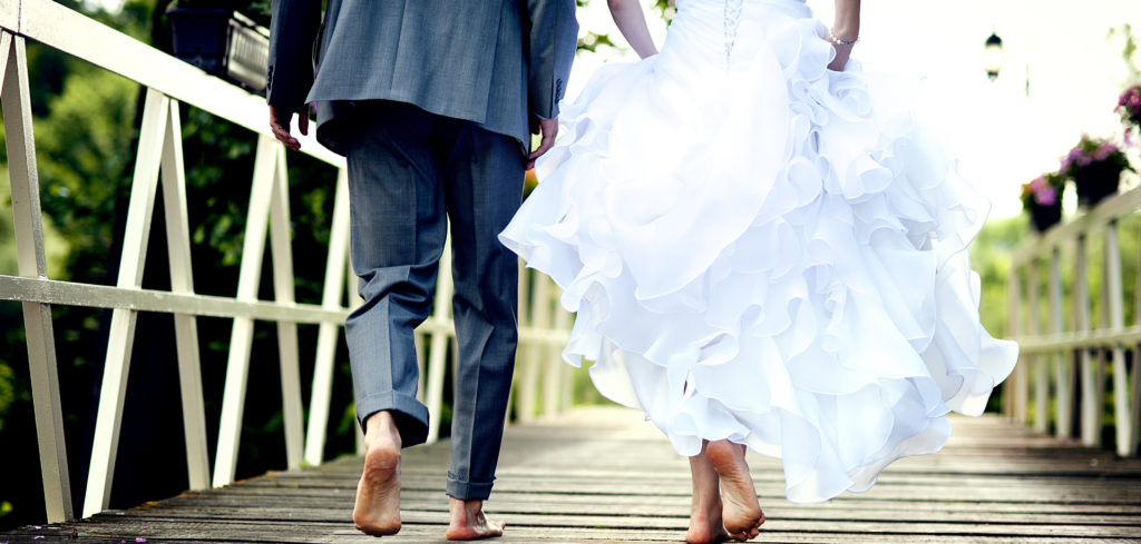 An average UK wedding costs £27,161, according to Hitched