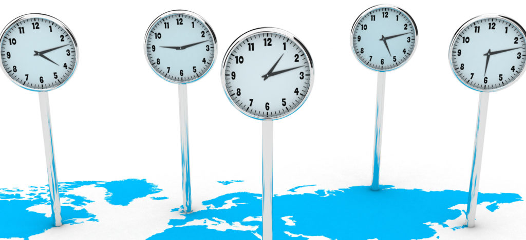 Time zones are key when going into international markets