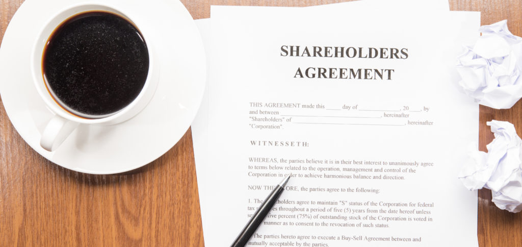 Third time lucky with the shareholders agreement